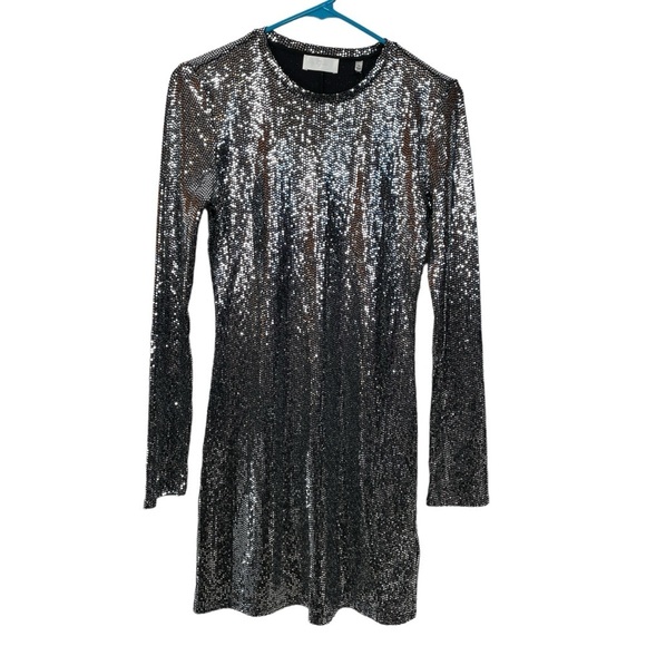 7 FOR ALL MANKIND Metallic Sparkle Dress - Picture 4 of 13